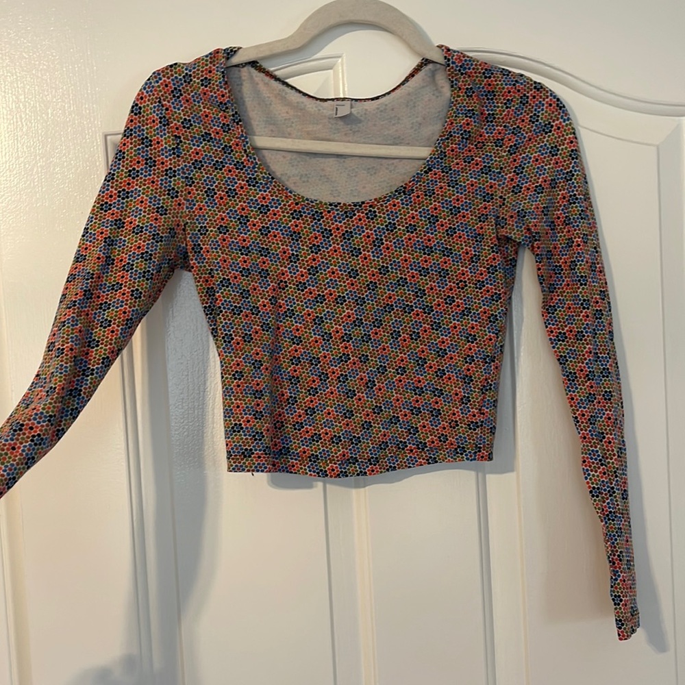 American apparel original - colorful crop top